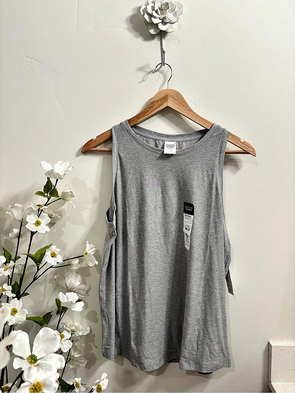 Gray Athletic Tank Top